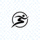 360直播平台官方Logo - 橙色火焰与蓝色地球结合的设计